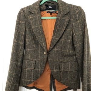 BEDO Italian Wool Blazer tailcoat 4 plaid
